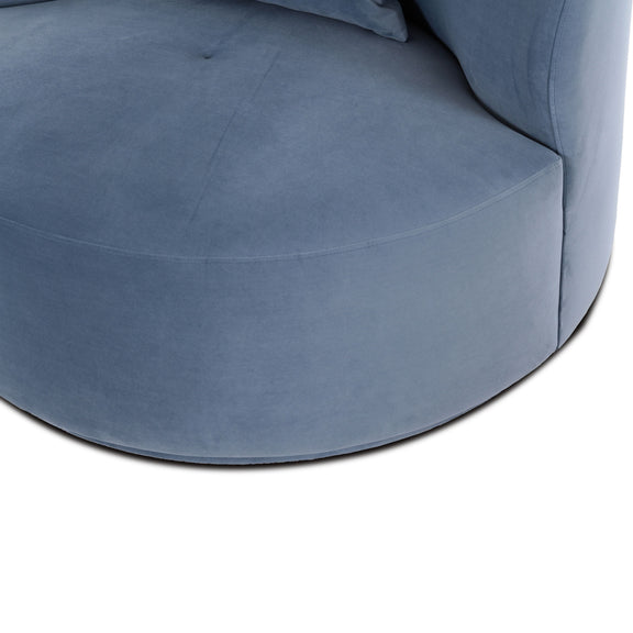 Fickle Swivel Accent Chair - Bluestone