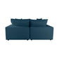 Cali 80" Modular Loveseat - Navy