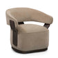 Madison Performance Swivel Accent Chair - Stone