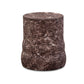 Cilla Red Faux Levanto Marble Indoor/Outdoor Concrete Side Table