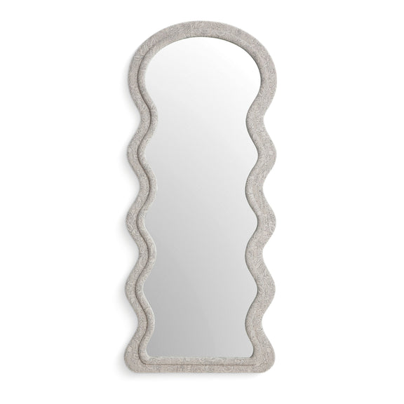 Rhodes 70" Floor Mirror - Neutral Floral