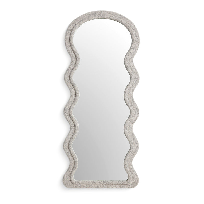 Rhodes 70" Floor Mirror - Neutral Floral