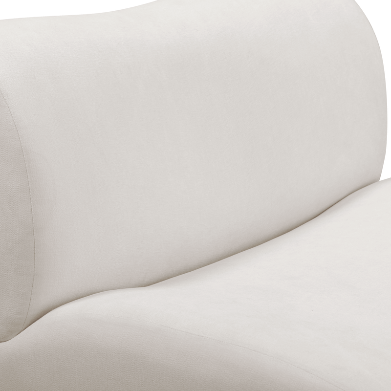 Zenith 8-Piece Contract-Grade Upcycled Fabric Modular U-Sectional - Cream