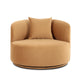 Fickle Swivel Accent Chair - Camel