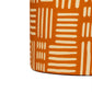 Lucy Mushroom Stool - Rust Orange