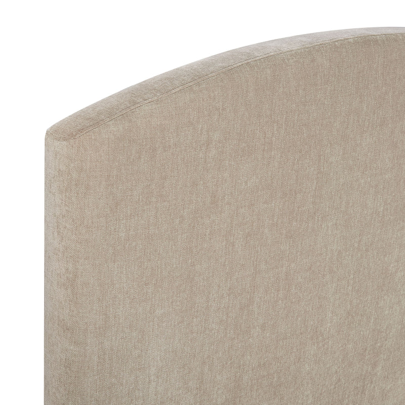 Leah Performance Chenille Bed - Taupe