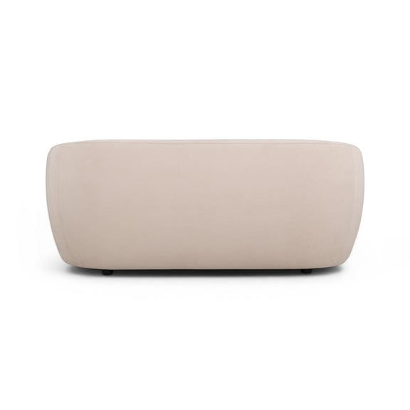 Jordan 70" Textured Performance Velvet Loveseat - Blush