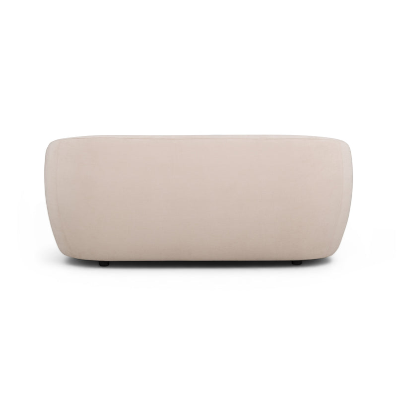 Jordan 70" Textured Performance Velvet Loveseat - Blush