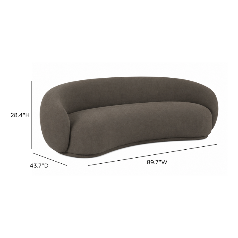 Kendall Sofa (90"-120") - Java Brown / 90"