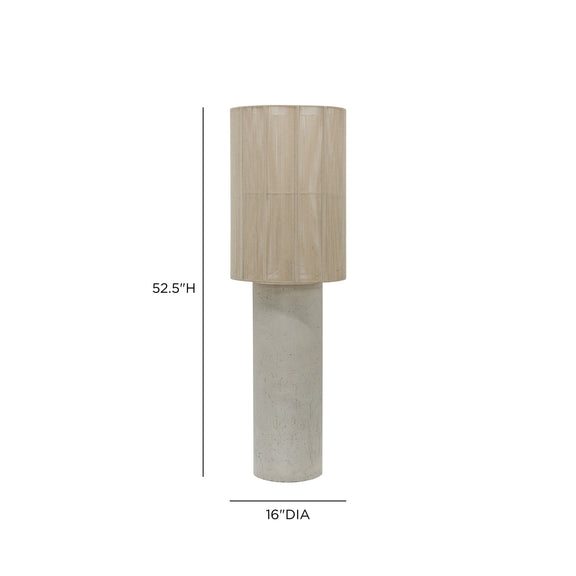 Mondada Concrete Floor Lamp - Cream