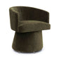Kristen Rolling Desk Chair - Olive Green