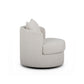 Silvi Performance Boucle Swivel Accent Chair - Off-White