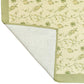 Dolce Natural Cotton Table Cloth - Olive Green / 70" x 160"
