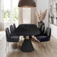 Beatrix Performance Velvet Dining Chair - Grey