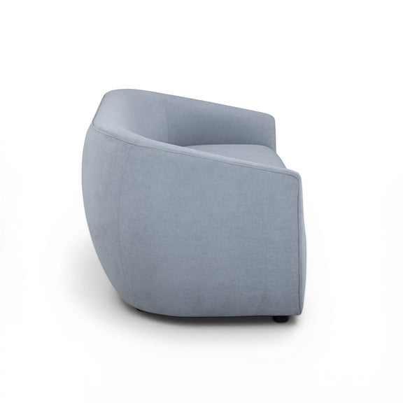 Jordan 70" Textured Performance Velvet Loveseat - Baby Blue