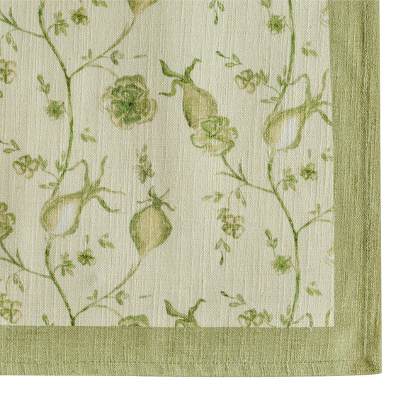 Dolce Natural Cotton Napkin - Set of 4 - Olive Green