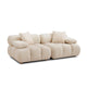 Calliope 79" Modular Loveseat - Off-White