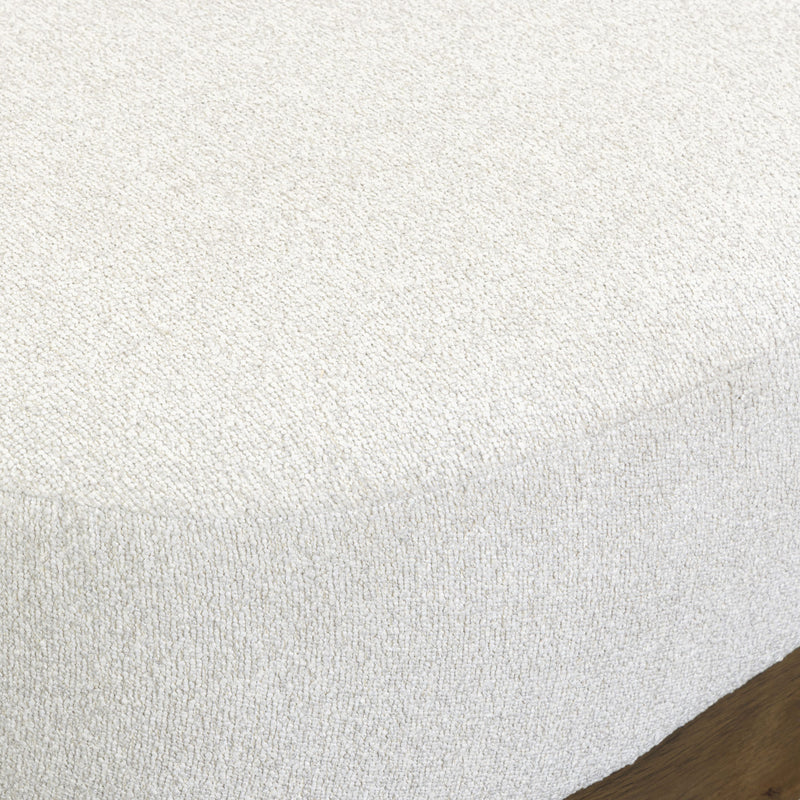 Domina Boucle Ottoman - Off-White