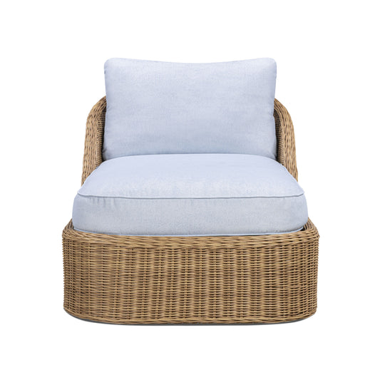 Axel Boucle Outdoor Lounge Chair - Blue