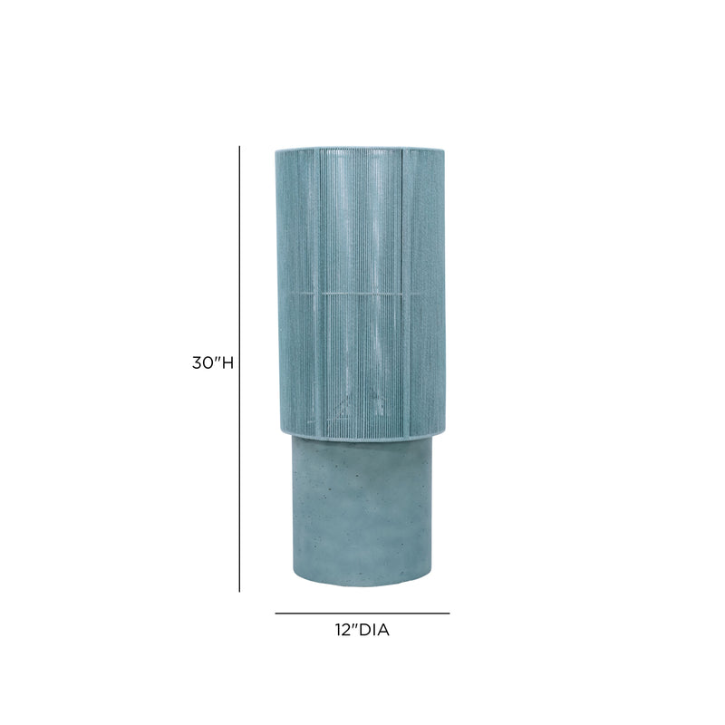 Mondada Concrete Table Lamp - Aqua