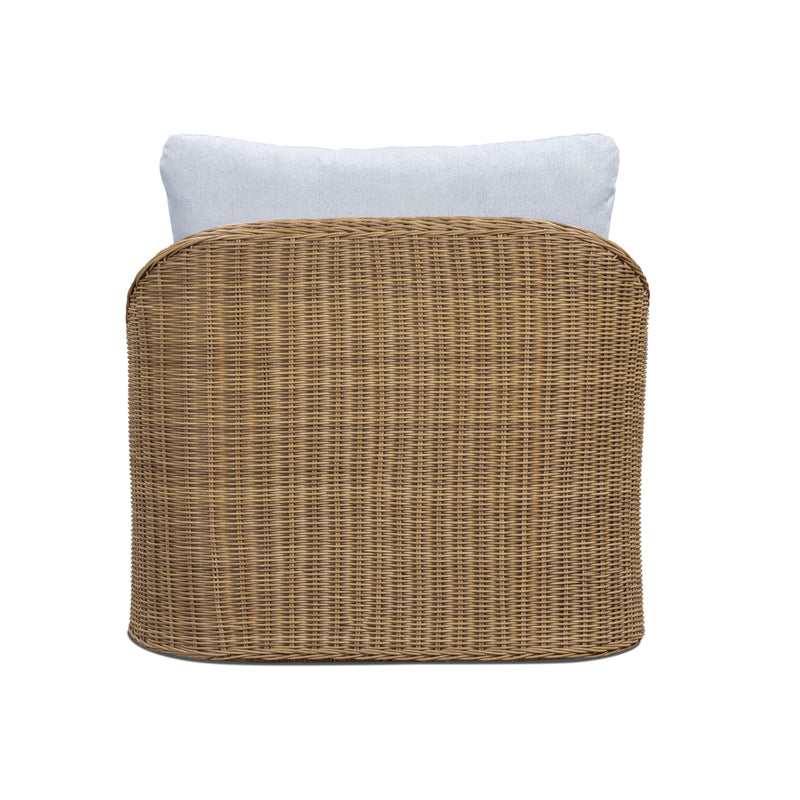 Axel Boucle Outdoor Lounge Chair - Blue