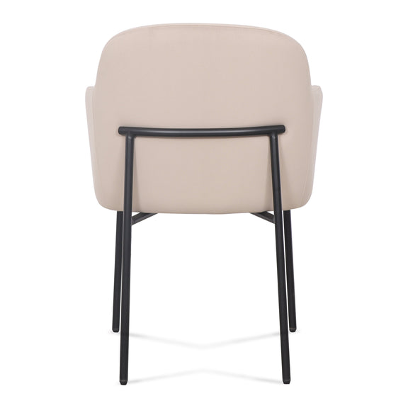 Sydney Performance Velvet Armchair - Set of 2 - Taupe