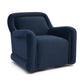 Charli Performance Swivel Chair - Dark Blue