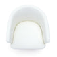 Kristen Rolling Desk Chair - Off-White