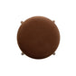 Oodle Performance Vegan Mohair Bar and Counter Stool - Bronze / Light Walnut / Counter Height