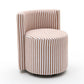 Alyssa Rolling Desk Chair - Brown