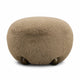 Pucker Ottoman - Taupe
