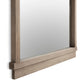 Aimee 44"X77" Solid Brushed Ash Floor Mirror