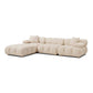 Calliope 4-Piece Performance Modular Sectional - Off-White