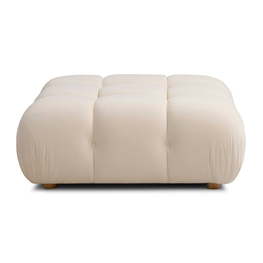 Calliope Performance Modular Ottoman - Off-White