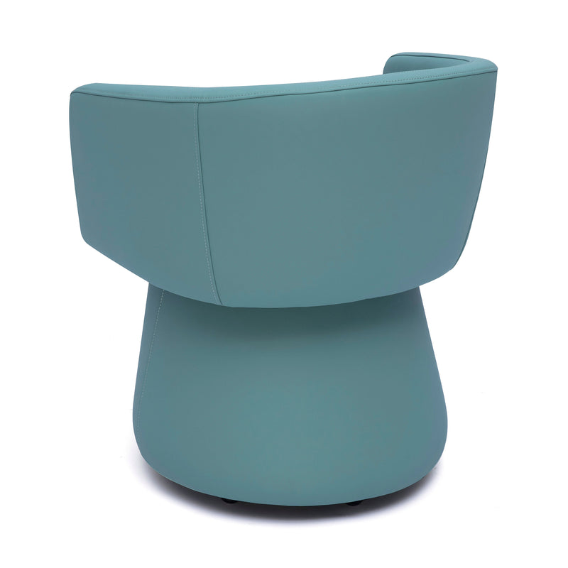 Kristen Rolling Desk Chair - Sea Foam Green