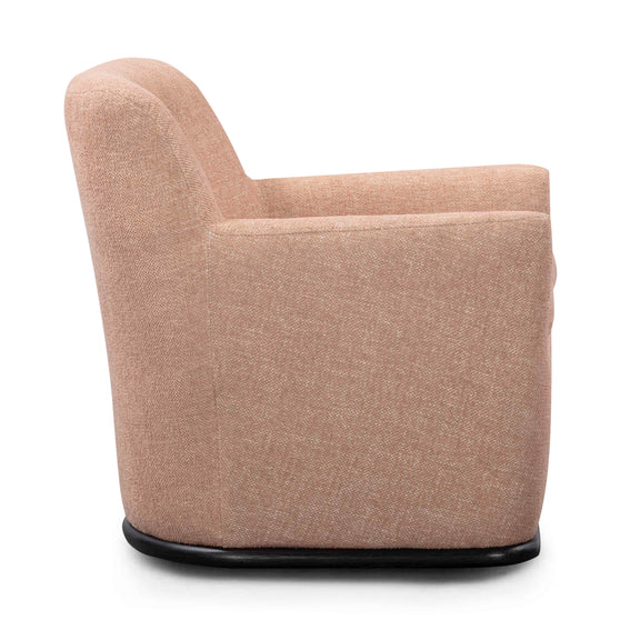 Mado Swivel Accent Chair - Peach