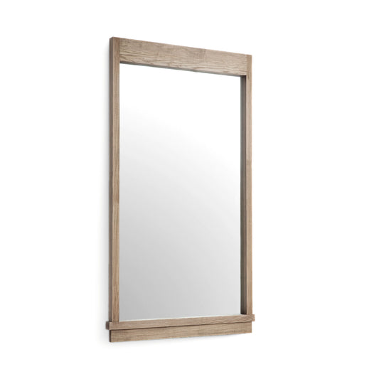 Aimee 44"X77" Solid Brushed Ash Floor Mirror