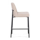 Sydney Performance Velvet Counter Stool Set of 2 - Taupe