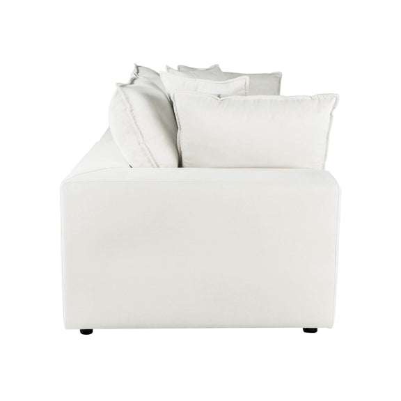 Cali 80" Modular Loveseat - Pearl