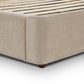 Leah Performance Chenille Bed - Taupe
