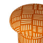 Lucy Mushroom Stool - Rust Orange