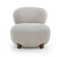 Pucker Accent Chair - Warm Grey