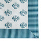 Crissy Cotton Canvas Printed Napkins - Set of 4 - Blue Vintage Floral