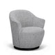 Skyla Swivel Chair - Grey