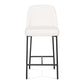 Sydney Performance Vegan Leather Counter Stool - Set of 2 - Cream