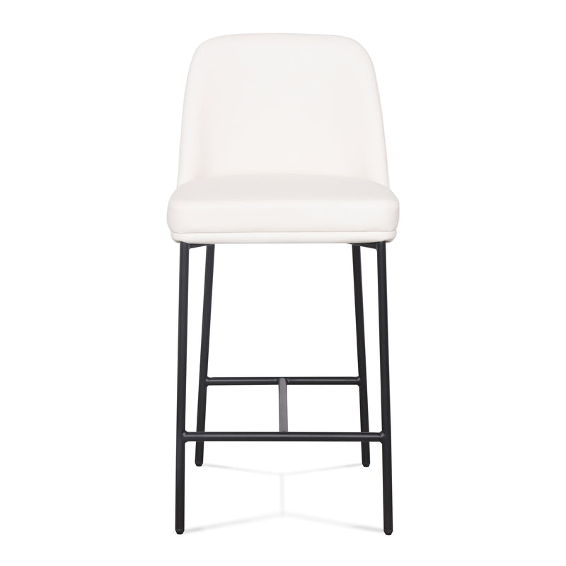 Sydney Performance Vegan Leather Counter Stool - Set of 2 - Cream