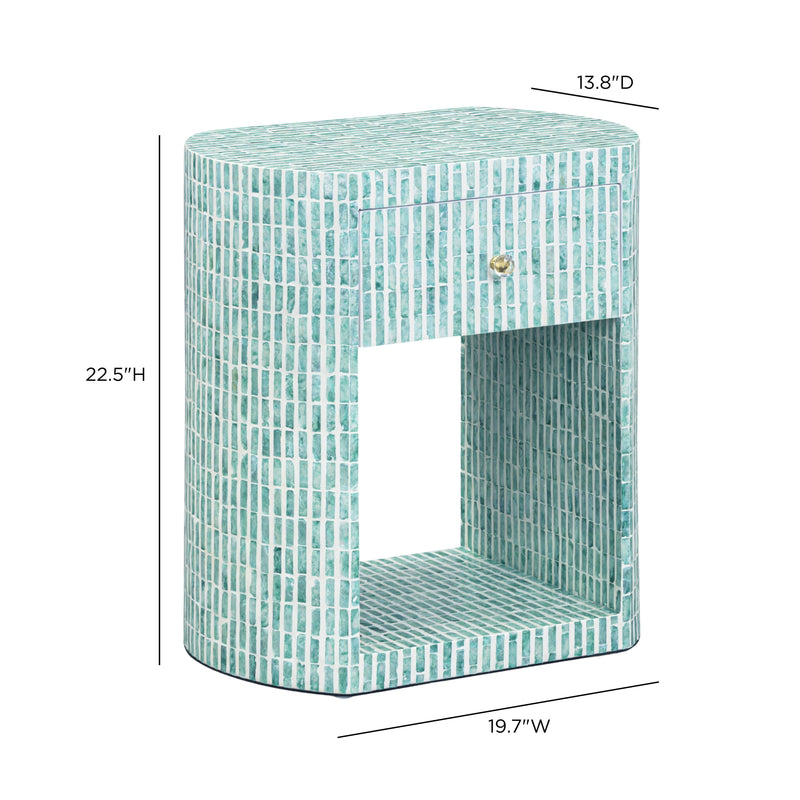 Prim 20" Capiz Shell Nightstand