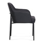 Sydney Performance Vegan Leather Armchair - Set of 2 - Black