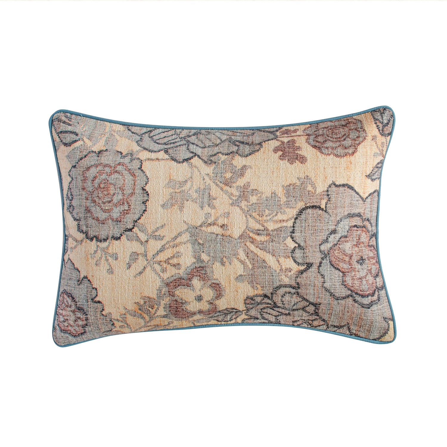Taman 24"X16" Cotton Accent Pillow in Spring Florals