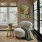 Pucker Accent Chair - Warm Grey